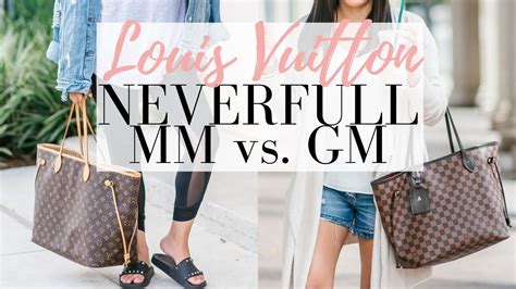 louis vuitton neverfull mm vs gm dimensions|Louis Vuitton Neverfull gm sale.